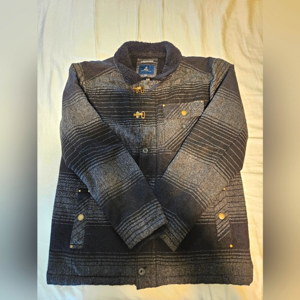 Roark Revival Axeman Jacket Sherpa Lined Jacket Men's Large Axeman Jacket